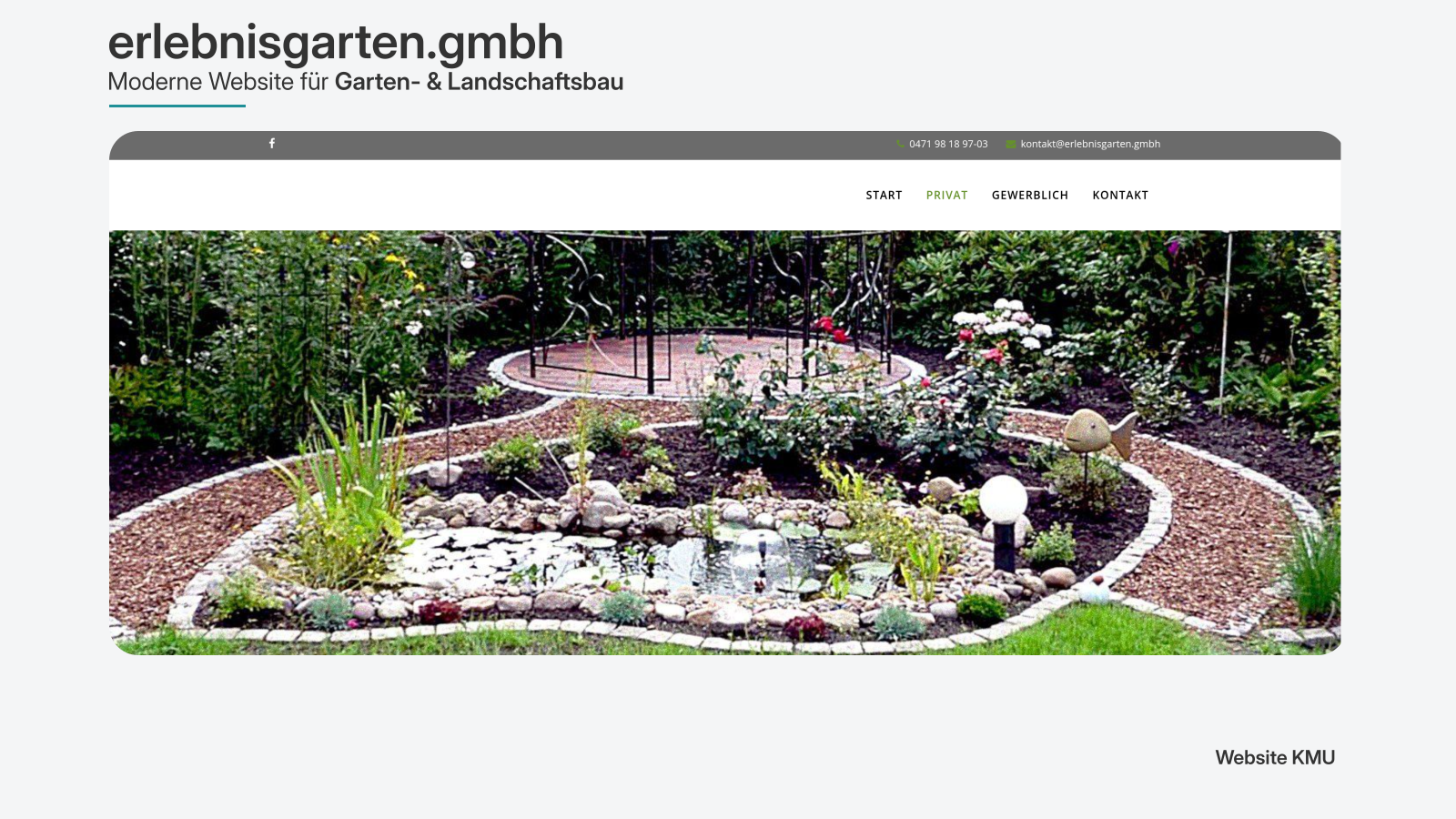 erlebnisgarten.gmbh - Konzeption & Umsetzung einer professionellen Website